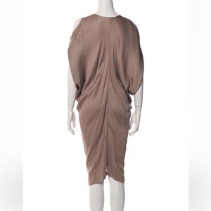 Zero + Maria Cornejo Draped Midi Dress